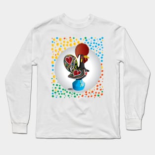 Portugal’s Barcelos Rooster Emblem (Galo) Long Sleeve T-Shirt